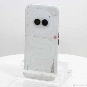 〔中古〕Nothing Nothing Phone (2a) 128GB ミルク A10400066 SIMフリー〔297-ud〕