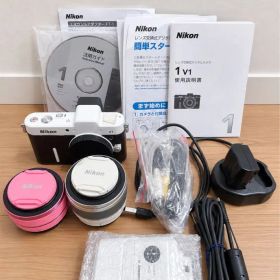 Nikon 1 V1 ミラーレス一眼 レンズ2本付き 作品例あり✨️