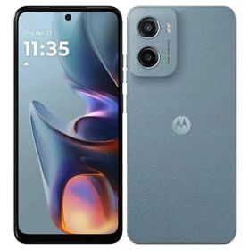 【中古】【安心保証】 MOTOROLA moto g05[128GB/8GB] SIMフリー ミスティブルー