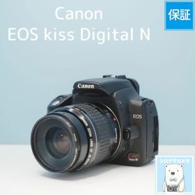 Canon EOS kiss Digital N 一眼レフ スマホ転送OK フルセット シロクマカメラ a7472
