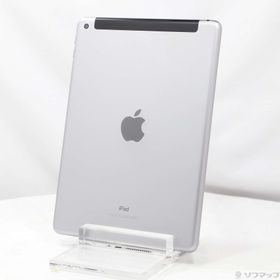 (中古)Apple iPad 第5世代 32GB スペースグレイ MP1J2J/A auロック解除SIMフリー(262-ud)