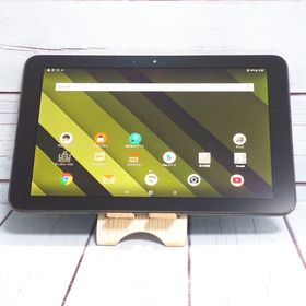 【送料無料】au Qua tab QZ10 KYT33 オリーブブラック 本体 白ロム SIMロック解除済み SIMフリー B427944