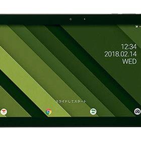au Qua tab QZ10 KYT33SKA オリーブブラック(中古品)
