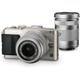 【中古】 オリンパス OLYMPUS ミラーレス一眼カメラ E-PL6 ダブルズームキット シルバー シルバー E-PL6 DZKIT SLV 当店保証30日間 人気 ミラーレス一眼 ミラーレス デジタルカメラ 中古