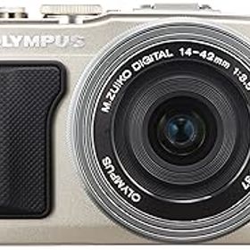 【中古】【39shop】OLYMPUS★ミラーレス一眼 PEN E-PL6 14-42mm EZレンズキット シルバー E-PL6 EZ LKIT SLV（非常に良い）
