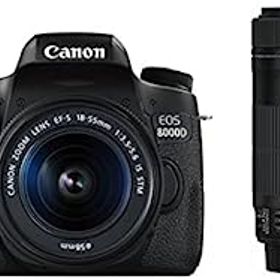 【中古】（非常に良い）Canon デジタル一眼レフカメラ EOS 8000D ダブルズームキット EF-S18-55mm/EF-S55-250mm 付属 EOS8000D-WKIT