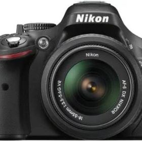 【中古】 ニコン Nikon デジタル一眼レフカメラ D5200 レンズキット AF-S DX NIKKOR 18-55mm f/3.5-5.6G VR付属 ブラック D5200LKBK 当店保証30日間 人気 交換レンズ 一眼レフ ミラーレス 中古
