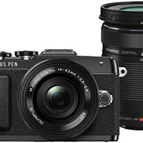 【中古】 オリンパス OLYMPUS ミラーレス一眼カメラ PEN E-PL7 EZダブルズームキット ブラック ブラック ミラーレス一眼 E-PL7 EZ DZKIT BLK 当店保証30日間 人気 ミラーレス一眼 ミラーレス デジタルカメラ 中古