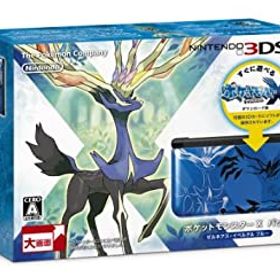 【中古】(非常に良い)ニンテンドー3DS LL ポケットモンスター Xパック ゼルネアス・イベルタル ブルー【メーカー生産終了】