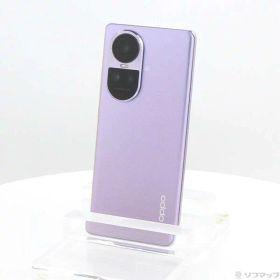 【中古】OPPO(オッポ) OPPO Reno10 Pro 5G 256GB グロッシーパープル A302OP Softbank SIMフリー 【258-ud】