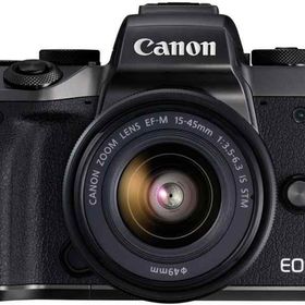 【中古】Canon ミラーレス一眼カメラ EOS M5 レンズキット EF-M15-45mm F3.5-6.3 IS STM 付属 EOSM5-1545ISSTMLK