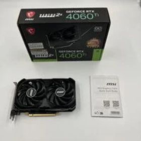 中古 MSI GeForce RTX 4060 Ti VENTUS 2X BLACK 8G OC (RTX4060Ti 8GB) 158559 状態： B:良品