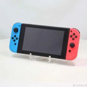 【中古】Nintendo(任天堂) Nintendo Switch Joy-Con (L) ネオンブルー／ (R) ネオンレッド 【198-ud】