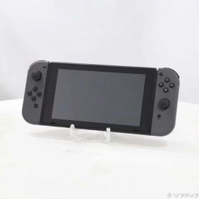 【中古】Nintendo(任天堂) Nintendo Switch Joy-Con (L) ／ (R) グレー (2019年8月モデル) 【269-ud】