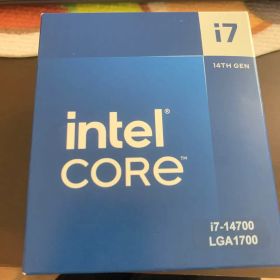 新品未開封！Intel Core i7 14700 LGA1700 CPU