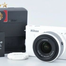 【中古】Nikon ニコン 1 J1 標準ズームレンズキット ホワイト