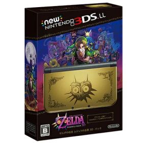 【中古】 Newニンテンドー3DS LL ゼルダの伝説 ムジュラの仮面 3D パック オリジナルポストカード(24枚セット) 付
