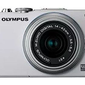 【中古】（非常に良い）OLYMPUS ミラーレス一眼 PEN Lite E-PL3 レンズキット ホワイト E-PL3 LKIT WHT