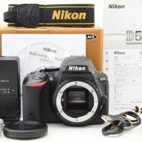☆美品☆ Nikon ニコン D5500 ボディ 元箱 付属品 Shot数 8,100枚前後！ ♯26101802