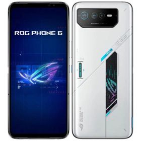 【中古】【安心保証】 ROG Phone 6 ROG6-WH16R512[512GB] SIMフリー ストームホワイト