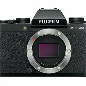【中古】「非常に良い」FUJIFILM ミラーレス一眼 カメラ X-T100ブラック X-T100-B