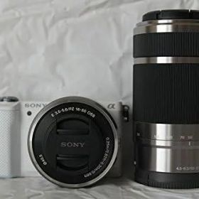 【中古】 ソニー SONY ミラーレス一眼 α5000 ダブルズームレンズキット ホワイト ILCE-5000Y-W 当店保証30日間 人気 ミラーレス一眼 ミラーレス デジタルカメラ 中古