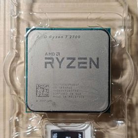 AMD Ryzen 7 2700 CPU本体