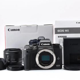 ■美品■Canon キヤノン EOS M5 レンズキット ブラック