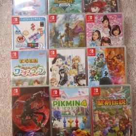 Switchソフト 牧場物語 ドラクエ テイルズ ベヨネッタ ペルソナ 聖剣