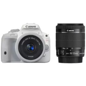 Canon デジタル一眼レフカメラ EOS Kiss X7(ホワイト) ダブルレンズキット EF-40mm F2.8 STM(ホワイト) EF-S18-55mm F3.5-5.6 IS STM付属 KISSX7WH-WLK