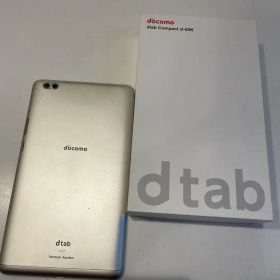 docomo dtab Compact d-02K 8インチ 動作確認済 箱付