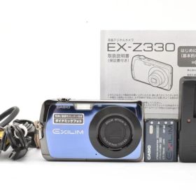 美品★CASIO EXILIM ZOOM EX-Z330 ブルー #1778
