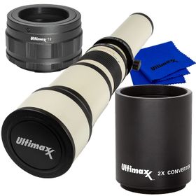 【中古】Ultimaxx 650-1300mm f/8-16 マニュアルズームレンズ Nikon Z7 Z7 II Z6 Z6 II Z5 Z50ミラーレスカメラ&その他のZマウントカメラ&ベーシックバン