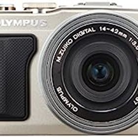 【中古】（非常に良い）OLYMPUS ミラーレス一眼 PEN E-PL6 14-42mm EZレンズキット シルバー E-PL6 EZ LKIT SLV