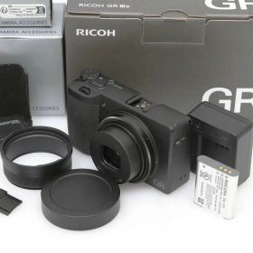 【中古】【美品】リコー RICOH GR IIIx CA01-D1257-2Q4 APS-C デジカメ コンデジ 手ブレ補正 中古