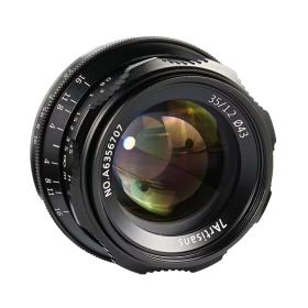 【中古】35mm F1.2 APS-C マニュアルフォーカスレンズ コンパクトミラーレスカメラに幅広くフィット Fuji X-A1 X-A10 X-A2 X-A3 A-at X-M1 XM2 X-T1 X-T1