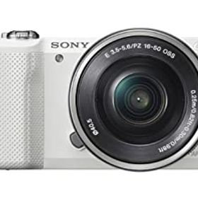 【中古】SONY α5000 パワーズームレンズキット(ホワイト／デジタル一眼)