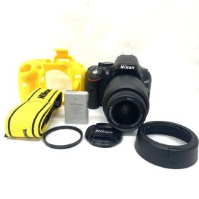 Nikon/ニコン D5200 デジタル一眼レフカメラ レンズ 18-55mm 通電/撮影確認済み 詳細動作未確認 現状品 ※小傷あり