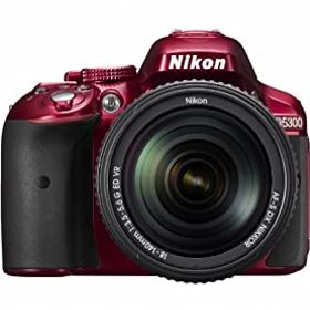 【中古】(非常に良い)Nikon デジタル一眼レフカメラ D5300 18-140VR レンズキット レッド D5300LK18-140VRRD