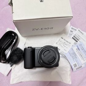 【美品】SONY VLOGCAM ZV-E10 II パワーズームレンズキット
