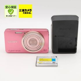 【美品】 SONY Cyber-Shot DSC-W570 ピンク 1610万画素CCD 光学5倍 デジタルカメラ #108VV0933
