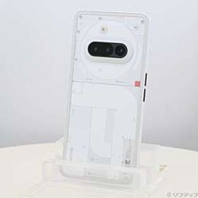 〔中古品〕 Phone (3a) 128GB ホワイト A10400155 SIMフリー ［6.77インチ有機EL／Snapdragon 7s Gen 3 Mobile Platform／RAM:8GB／ナノSIM&eSIM］〔中古品〕 Phone (3a) 128GB ホワイト A10400155 SIMフリー ［6.77インチ有機EL／Snapdragon 7s Gen 3 Mobile Platform／RAM:8GB／ナノSIM&eSIM］