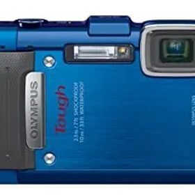 【中古】OLYMPUS デジタルカメラ STYLUS TG-835 Tough ブルー 防水性能10m GPS機能 電子コンパス TG-835 Tough BLU