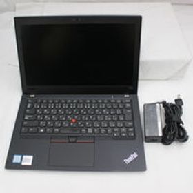 中古 Lenovo ThinkPad X280 20KESEL500(Intel Core i5 8250U/16GB/SSD256GB/なし/オンボード/12.5/1366x768/Wi-Fi/W11H64 MAR) 185951 状態： C:並品
