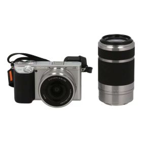 中古 ミラーレス一眼 ダブルズームキット/α6400SONY ソニーILCE-6400Y 3191928コンディションランク【B】（商品 No.78-0）