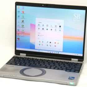 中古 フルHD /12.4インチ Panasonic Let’s note CF-SR4RDAAS グレー/ Windows11 /10コア 卓越性能 第13世代Core i5-1345u/ メモリ-16GB /爆速NVMe式256GB-SSD /カメラ /無線Wi-Fi6 Office付き Win11【中古ノートパソコン 中古パソコン 中古PC】送料無料 あす楽対応 即日発送