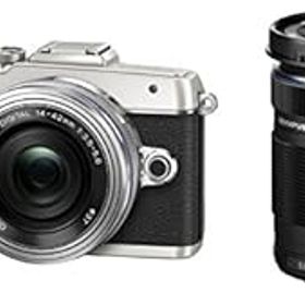 【中古】【39shop】OLYMPUS★PEN E-PL7 EZダブルズームキット シルバー ミラーレス一眼 E-PL7 EZ DZKIT SLV(非常に良い)