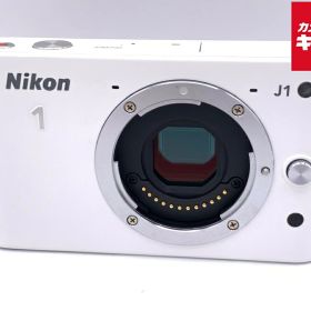 【中古】 【難あり品】 ニコン Nikon 1 J1 ボディ ホワイト 【ミラーレス一眼】